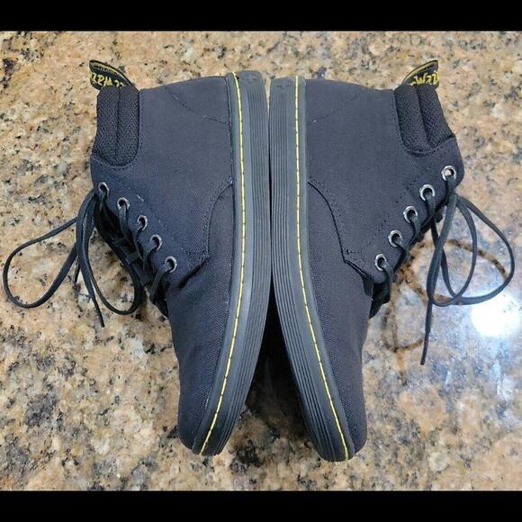 Doc Dr. Martens BELMONT Black Chukka Lace Up Short Boots Womens Comfort Shoes 6 - Picture 8 of 11